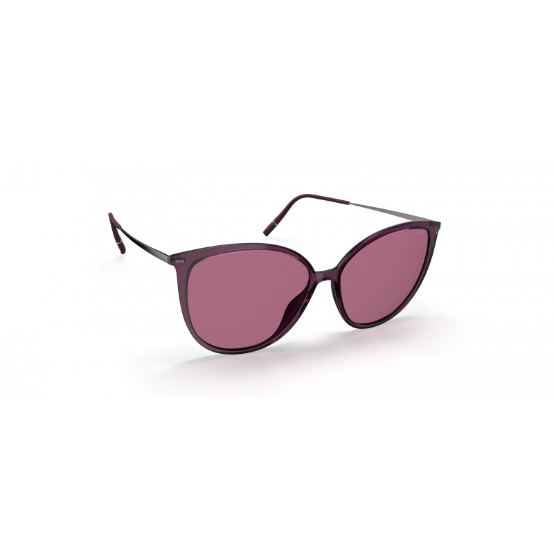 Sunglasses Silhouette Hermosa Fullrim 3195 4060 Raspberry / Ruthenium Sunglasses Silhouette Hermosa Fullrim 3195 4060 Raspberry / Ruthenium