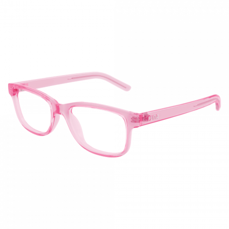 Eyeglasses Puma PJ 0083 O- 007 Pink / Transparent 49mm