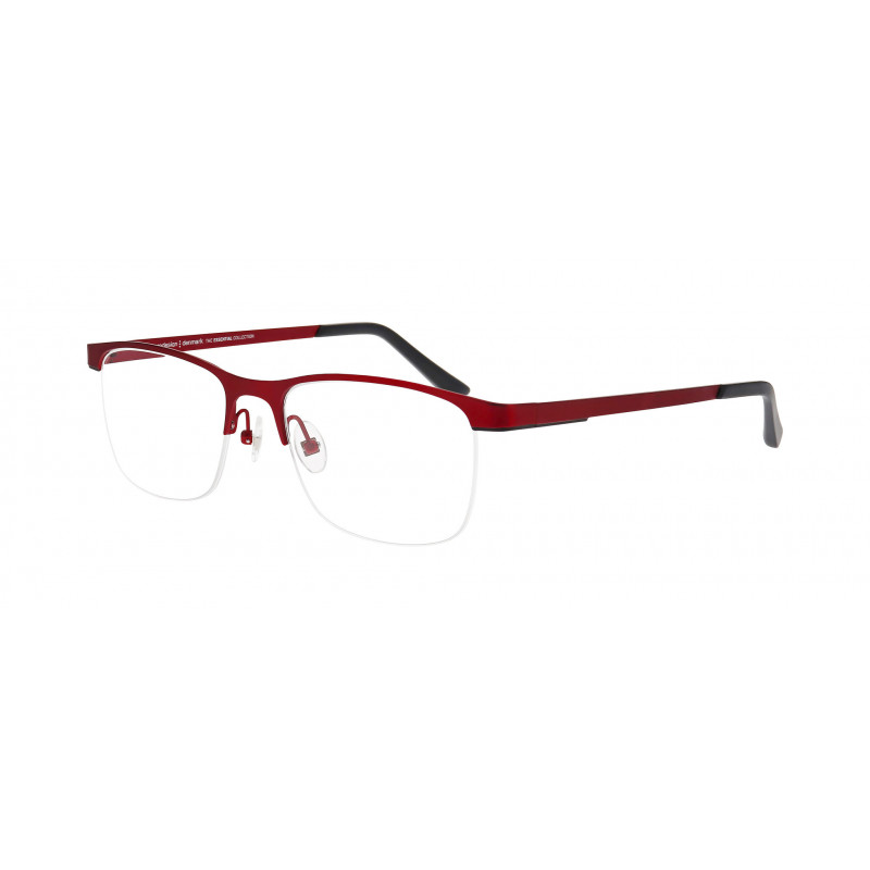 Eyeglasses Pro-design Denmark RACE 2 4021 Red Medium Matt / Nosepad Eyeglasses Pro-design Denmark RACE 2 4021 Red Medium Matt / Nosepad