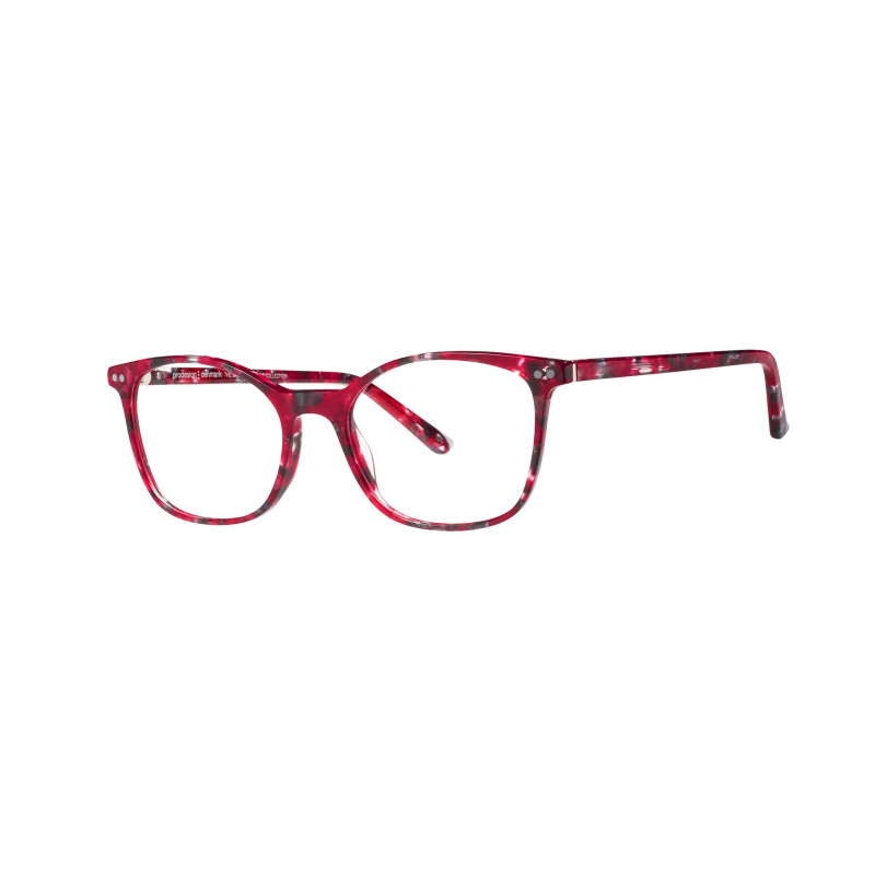 Eyeglasses Pro-design Denmark Model 3607 4124 Red / Nosepads 52mm