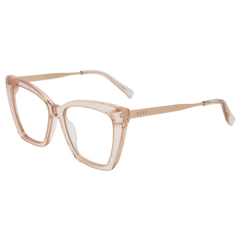 Sunglasses Diff VDFBCK 4 06sp Vintage Rose Crystal 51mm