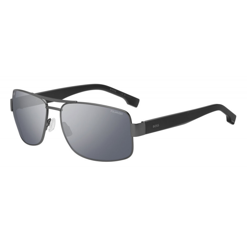 Sunglasses Boss (hub) 1761 /S 80EX Ex Grey Silver Mirror Polarized 62mm
