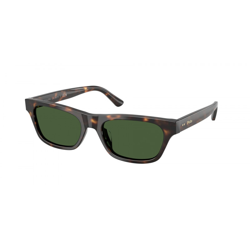 Sunglasses Polo PH 4238 U 500371 Shiny Dark Havana / Green Polyamide Standard 53mm