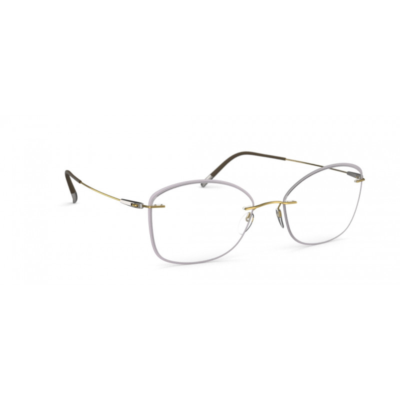 Eyeglasses Silhouette Dynamics Colorwave Chassis Rimless 5500 5540 Brass / Mauve Eyeglasses Silhouette Dynamics Colorwave Chassis Rimless 5500 5540 Brass / Mauve
