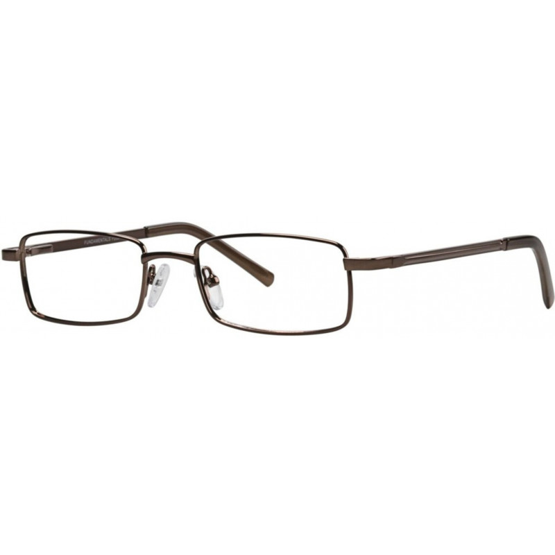 Eyeglasses Fundamentals F 206 Brown Eyeglasses Fundamentals F 206 Brown