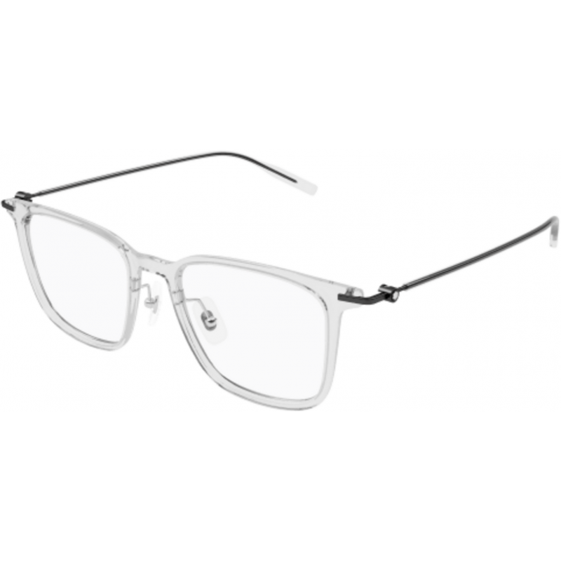 Eyeglasses Montblanc MB 0354 O- 003 Crystal / Transparent Black 52mm