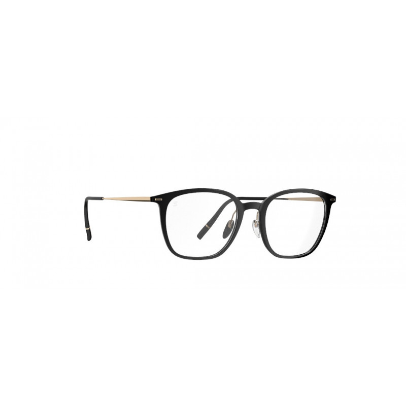Eyeglasses Silhouette Illusion Lite 2971 9331 Jet Black - Ext. Nosebridge 52mm