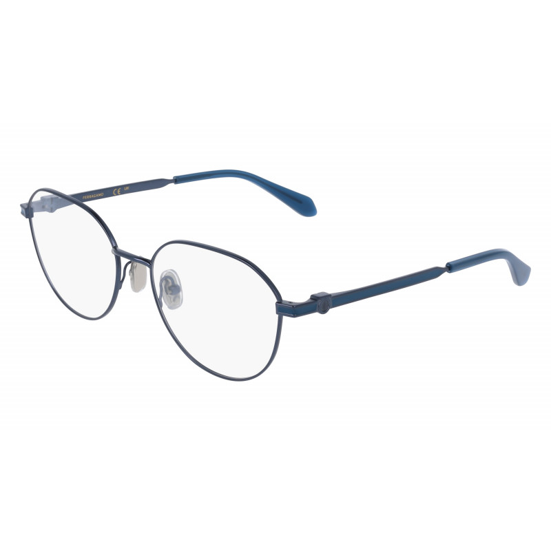 Eyeglasses FERRAGAMO SF 2236 414 Matte Blue Eyeglasses FERRAGAMO SF 2236 414 Matte Blue