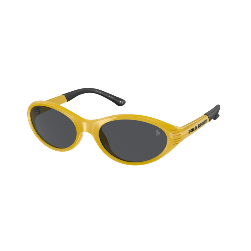 Sunglasses Polo PH 4197 U 596187 Shiny Yellow Grey 56mm