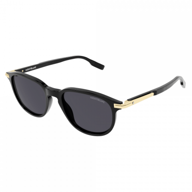 Sunglasses Montblanc MB 0276 S- 001 Black / Smoke 52mm