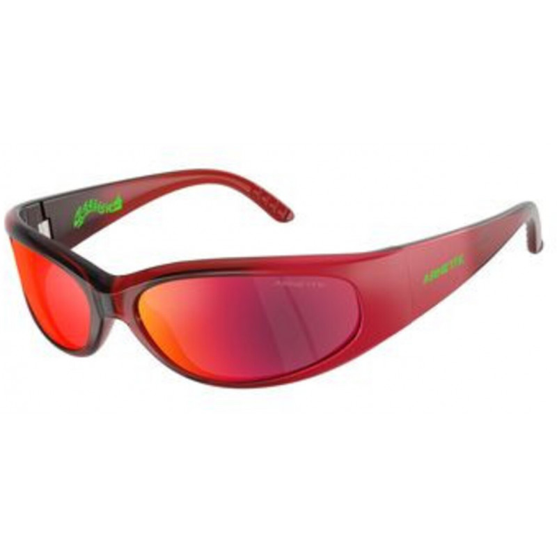 Sunglasses Arnette AN 4302 30196Q Orange Transp Gradient Red / Grey Mirror Orange/Yellow Policarbonate Standard 65mm