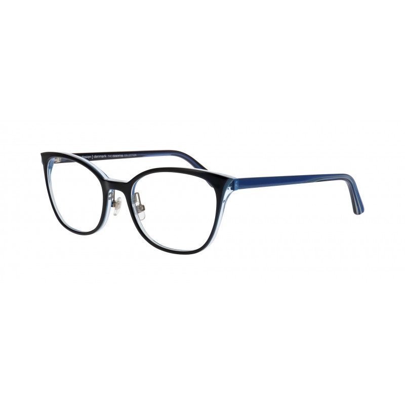 Eyeglasses Pro-design Denmark WING 1 9022 Blue Medium Shiny Eyeglasses Pro-design Denmark WING 1 9022 Blue Medium Shiny