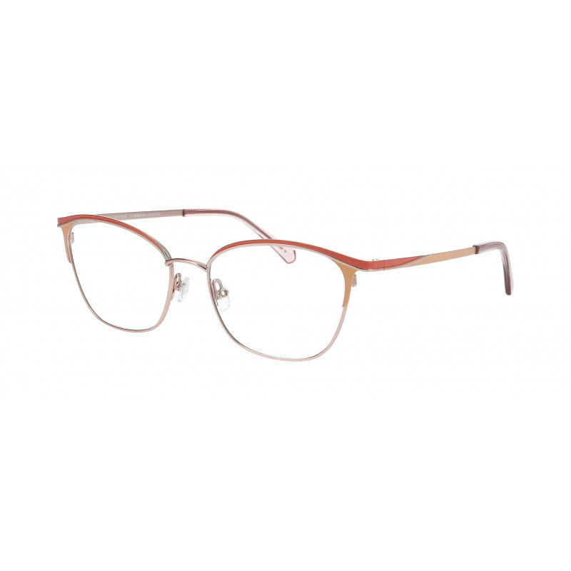 Eyeglasses Pro-design Denmark LASH 3 4921 Red-brown Medium Matt / Nosepad 54mm