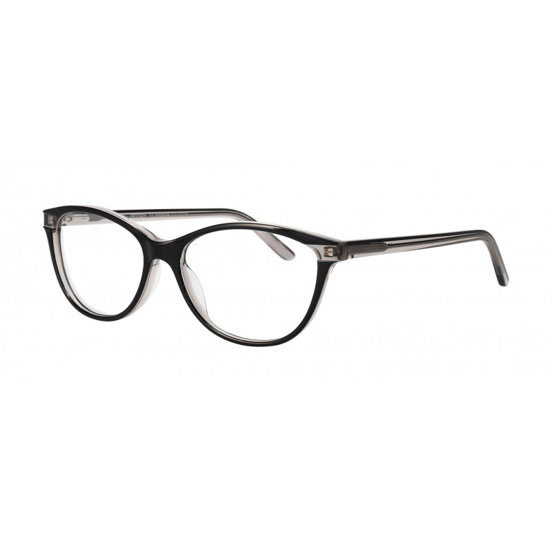 Eyeglasses Pro-design Denmark Model 3643 6032 Black Dark Shiny Eyeglasses Pro-design Denmark Model 3643 6032 Black Dark Shiny