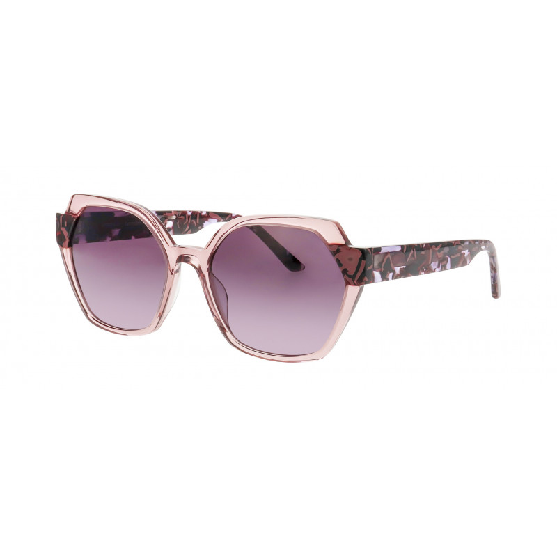 Sunglasses Pro-design Denmark SOL 1 S 4315 Pink Light Transparent 57mm