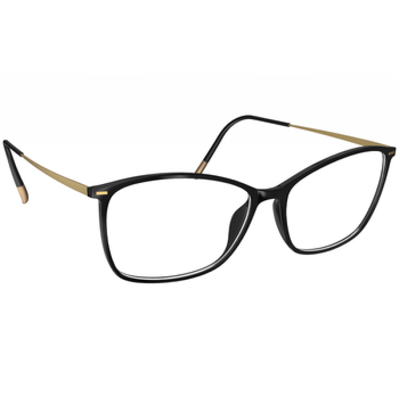 Eyeglasses Silhouette Illusion Lite Full Rim 1598 9030 Black Shiny Eyeglasses Silhouette Illusion Lite Full Rim 1598 9030 Black Shiny