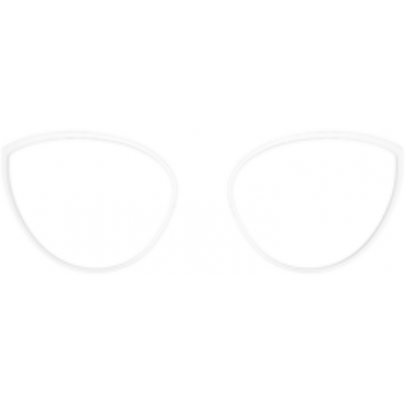 Eyeglasses Silhouette Accent Ring LR - 57  5097 1010 White Eyeglasses Silhouette Accent Ring LR - 57  5097 1010 White