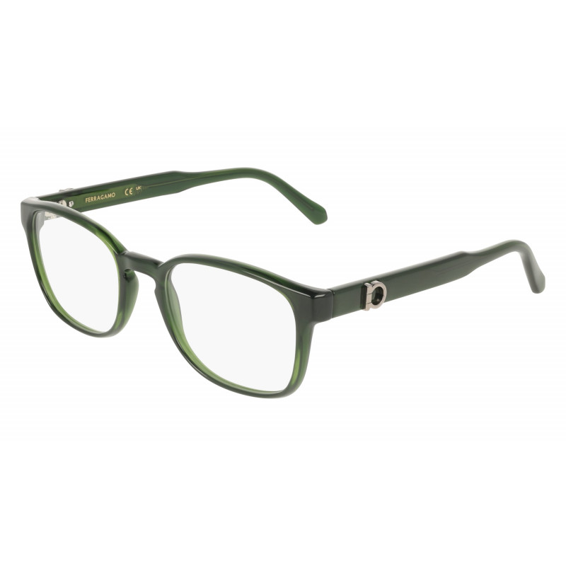 Eyeglasses FERRAGAMO SF 3027 E 317 Transparent Green Eyeglasses FERRAGAMO SF 3027 E 317 Transparent Green