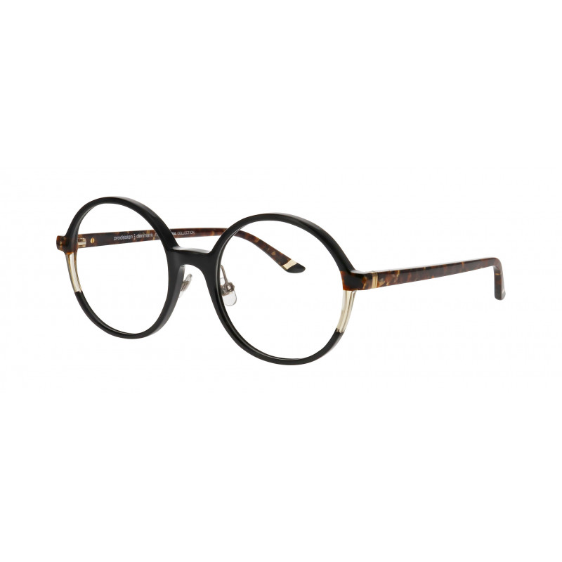 Eyeglasses Pro-design Denmark GLOW 4 6032 Black Dark Shiny / Nosepad Eyeglasses Pro-design Denmark GLOW 4 6032 Black Dark Shiny / Nosepad