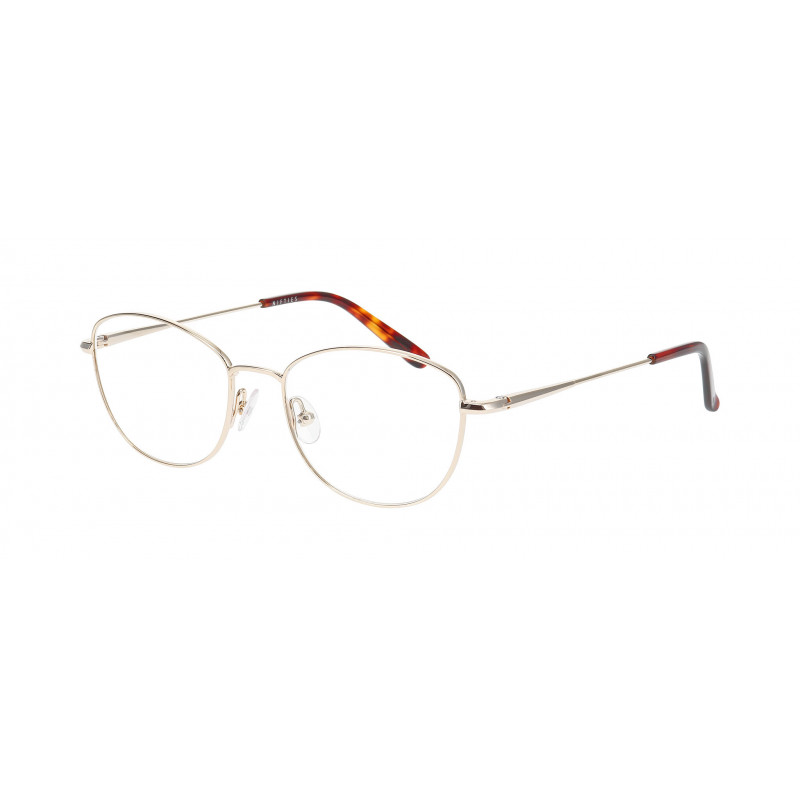Eyeglasses Nifties NI 8562 2012 Gold Light Shiny / Nosepad 48mm