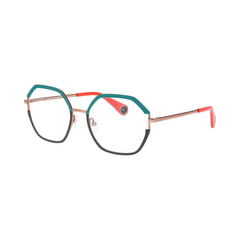 Eyeglasses WOOW GAME ON 3 0027 Green Emerald / Nosepad 52mm