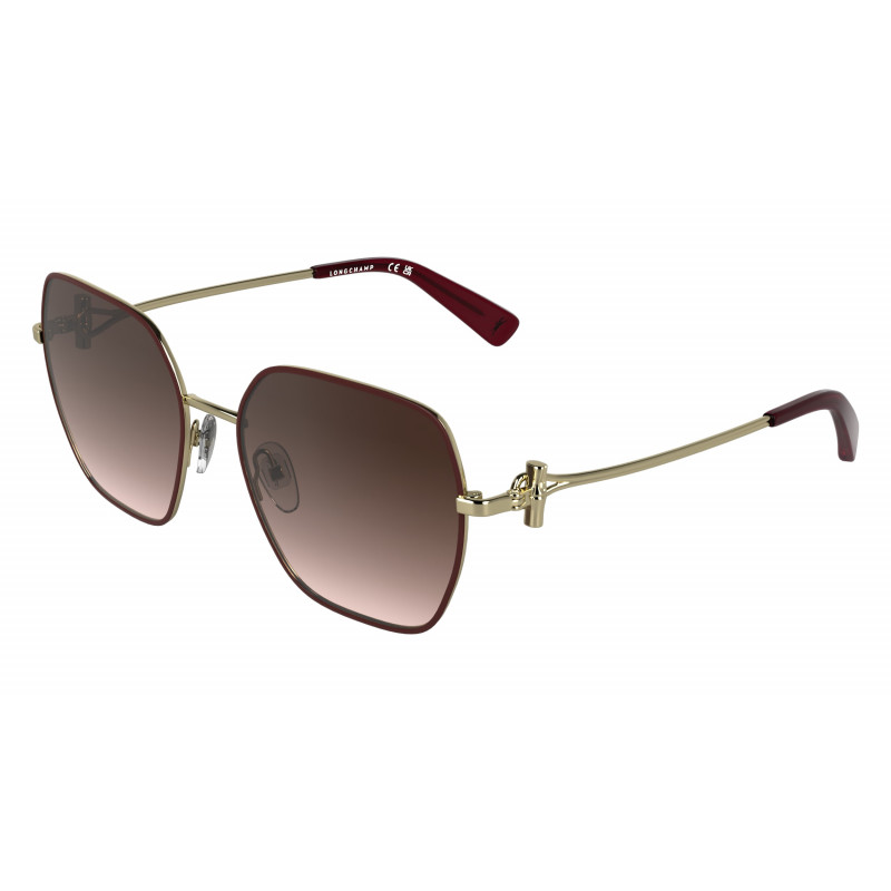 Sunglasses LONGCHAMP LO 190 S 721 Gold/Gradient Burgundy 56mm