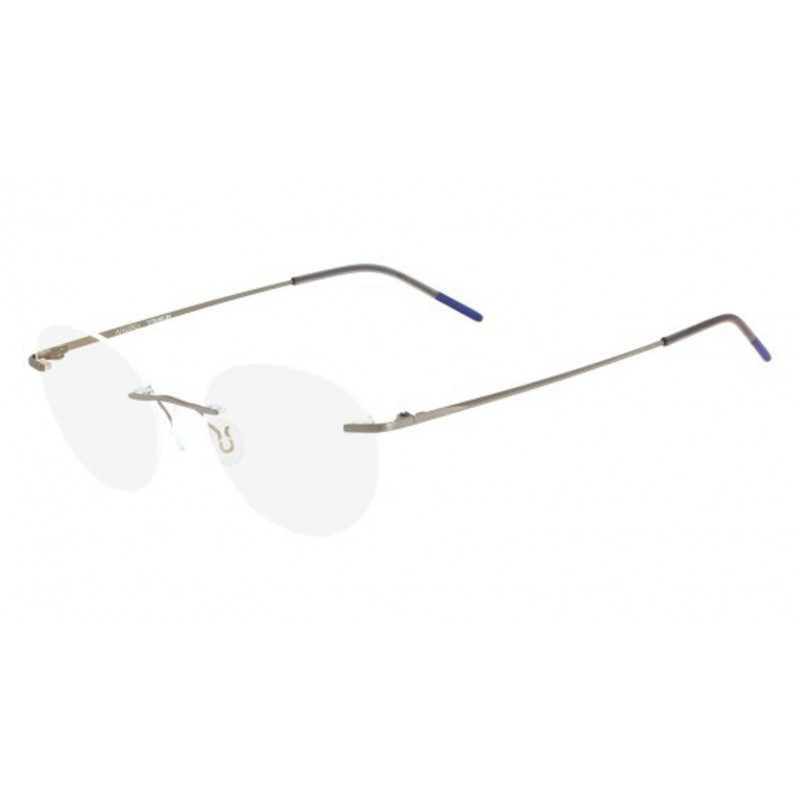 Eyeglasses MARCHON AIRLOCK WISDOM 203 046 Satin Silver 49mm