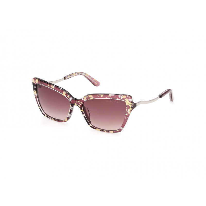 Sunglasses Guess By Marciano GM 00046 71T Shiny Bordeaux / Light Ruthenium 57mm