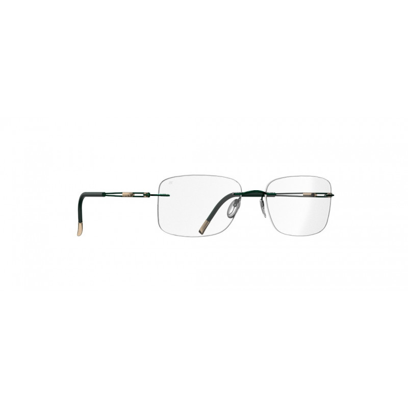 Eyeglasses Silhouette TNG 2018 Chassis Rimless 5521 5540 Forest Green