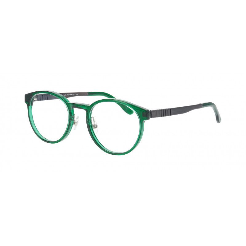 Eyeglasses Pro-design Denmark PROFLEX ACE 1 9535 Green Dark Transparent 49mm
