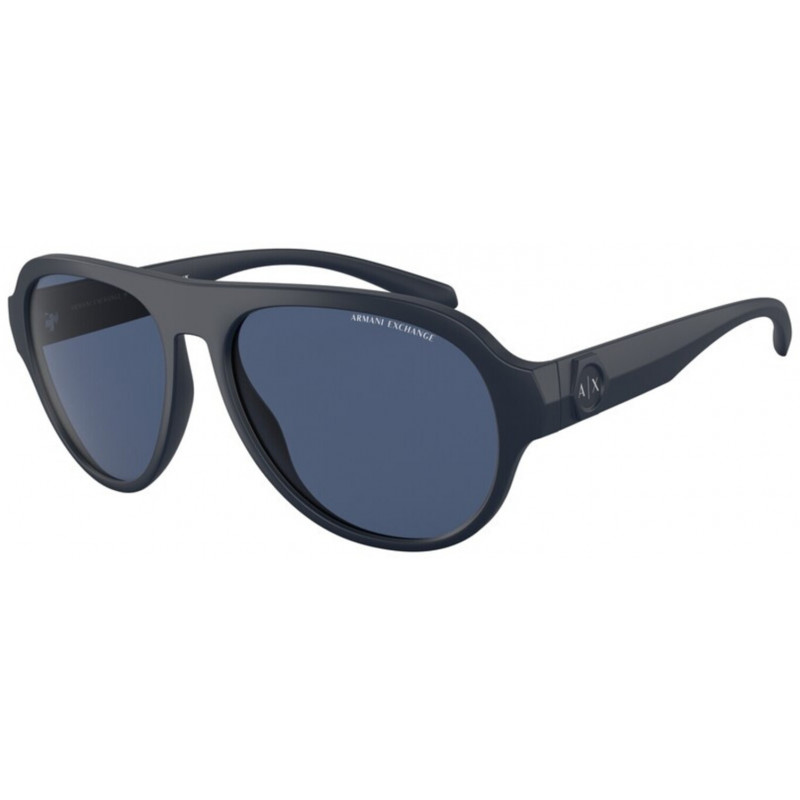 Sunglasses Armani Exchange AX 4126 SU 818180 Matte Blue Dark 58mm