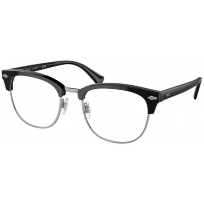 Eyeglasses Polo PH 2277 5001 Shiny Black Demo Lens 52mm
