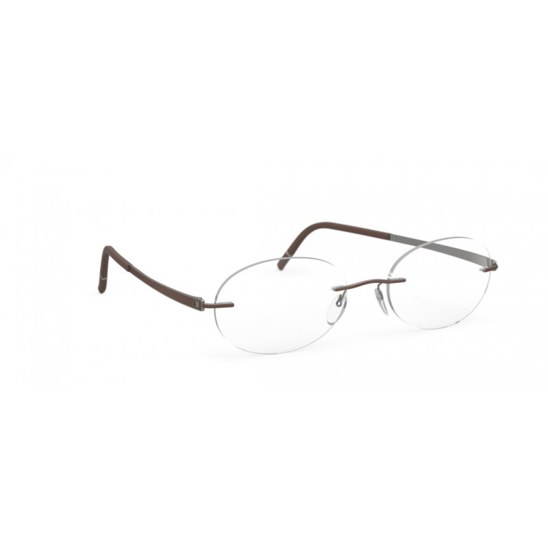 Eyeglasses Silhouette Momentum Chassis Rimless 5529 6060 Ruthenium / Cohiba Brown Eyeglasses Silhouette Momentum Chassis Rimless 5529 6060 Ruthenium / Cohiba Brown