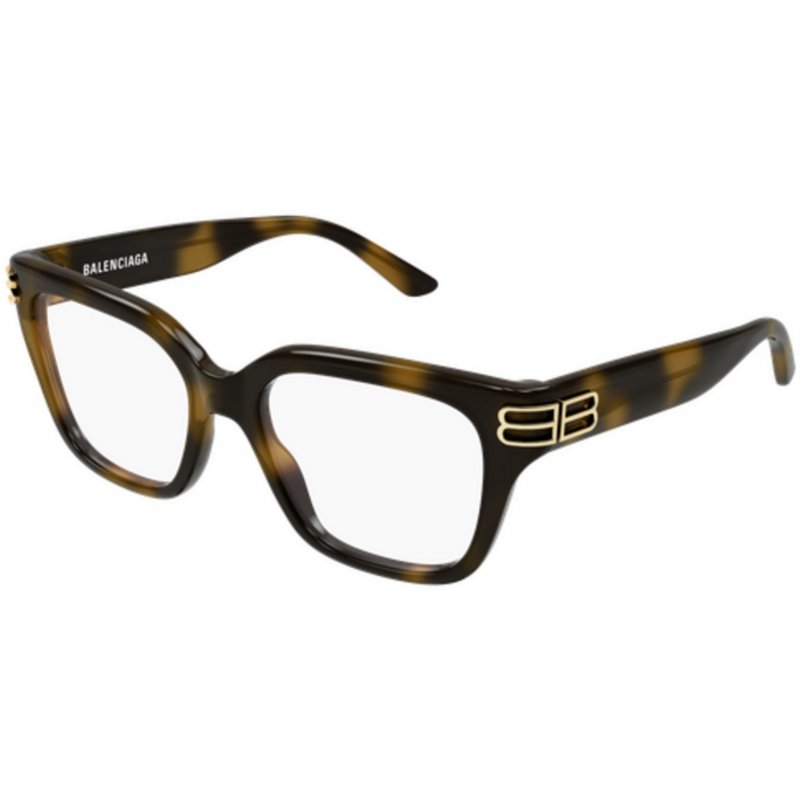 Eyeglasses Balenciaga BB 0437 O- 008 Havana / Transparent 54mm