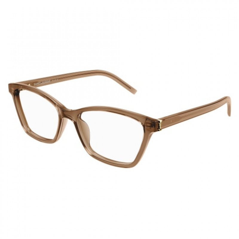 Eyeglasses Saint Laurent SL M 128 - 010 Brown / Transparent Eyeglasses Saint Laurent SL M 128 - 010 Brown / Transparent