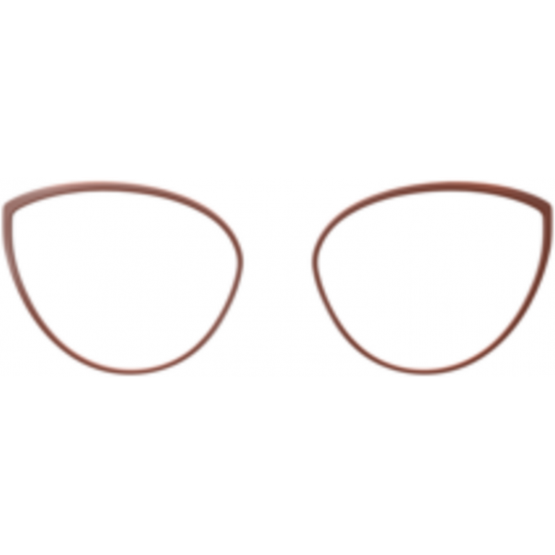 Eyeglasses Silhouette Accent Ring LR - 57  5097 6210 Brown Eyeglasses Silhouette Accent Ring LR - 57  5097 6210 Brown