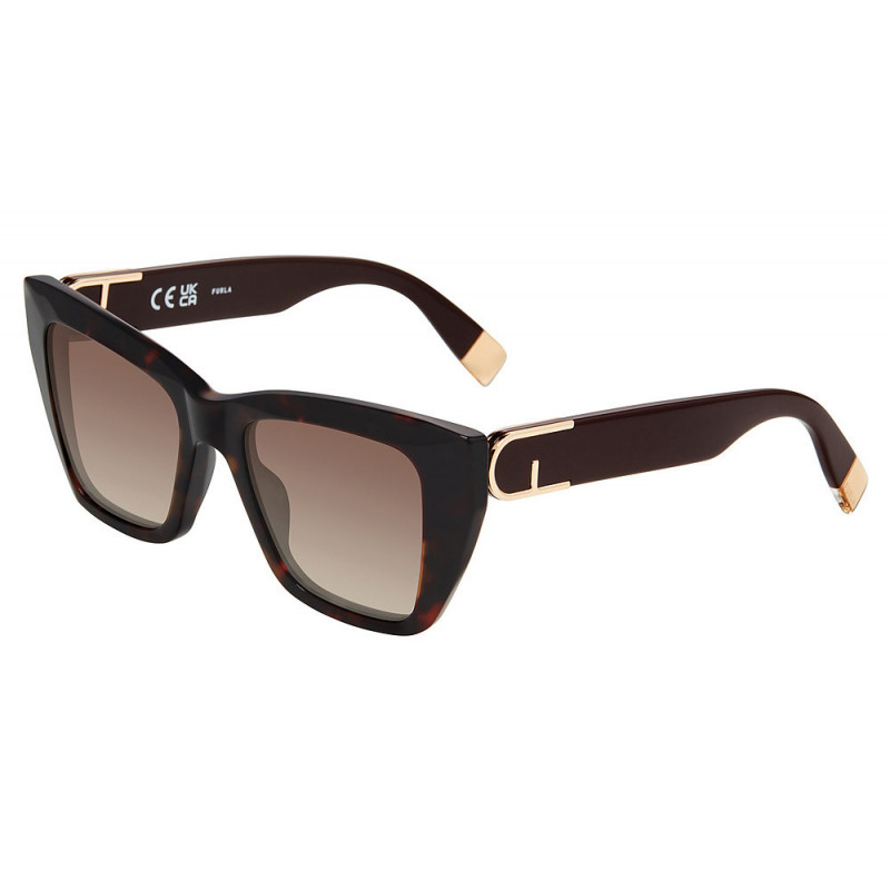 Sunglasses Furla SFU 882 04bl Dark Havana Sunglasses Furla SFU 882 04bl Dark Havana