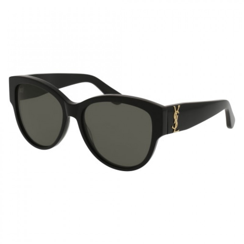 Sunglasses Saint Laurent SL M 3 - 002 Black / Grey Sunglasses Saint Laurent SL M 3 - 002 Black / Grey