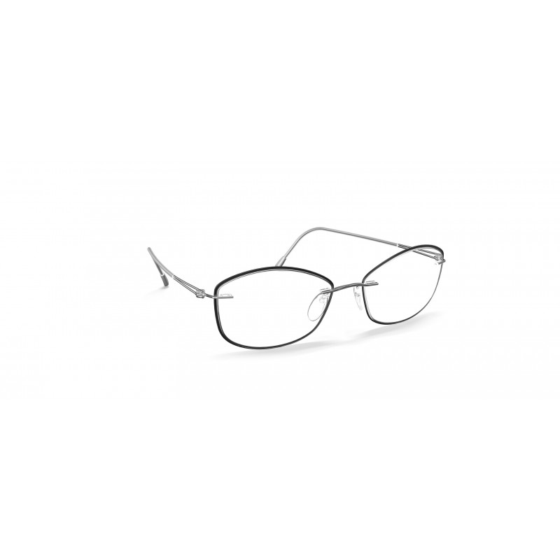 Eyeglasses Silhouette Lite Spirit Chassis Rimless 5566 7000 Rhodium Eyeglasses Silhouette Lite Spirit Chassis Rimless 5566 7000 Rhodium