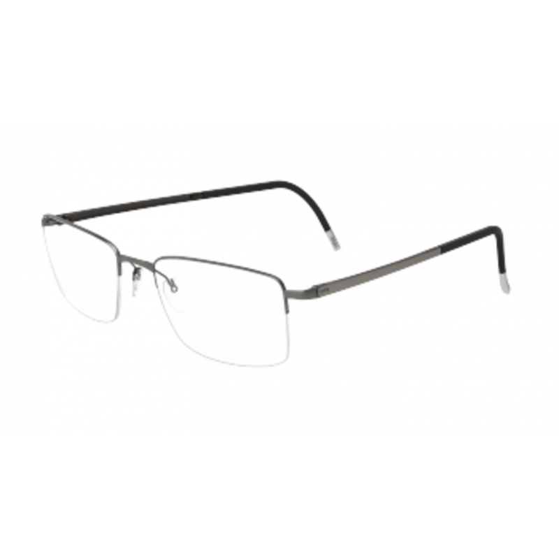 Eyeglasses Silhouette Illusion Nylor 5457 6080 Metallic Silver/Grey Eyeglasses Silhouette Illusion Nylor 5457 6080 Metallic Silver/Grey