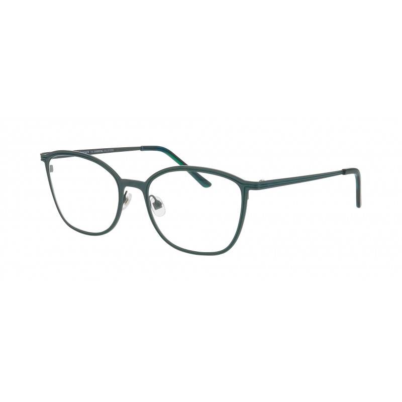Eyeglasses Pro-design Denmark LINED 2 9531 Green Dark Matt / Nosepad Eyeglasses Pro-design Denmark LINED 2 9531 Green Dark Matt / Nosepad