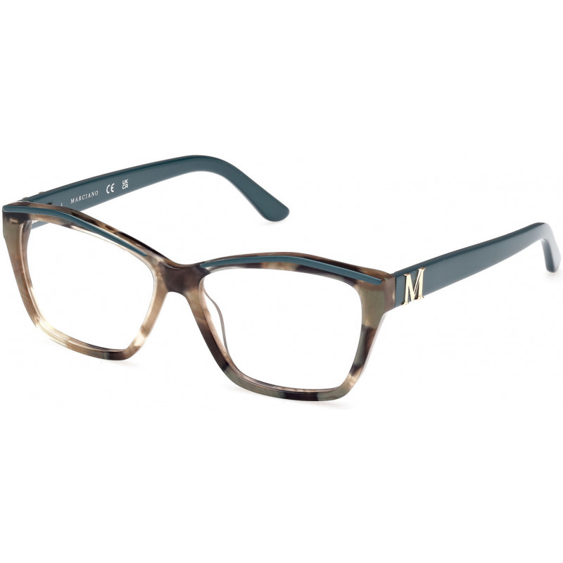 Eyeglasses Guess By Marciano GM 0397 089 Turquoise/Havana / Turquoise/Monocolor Eyeglasses Guess By Marciano GM 0397 089 Turquoise/Havana / Turquoise/Monocolor