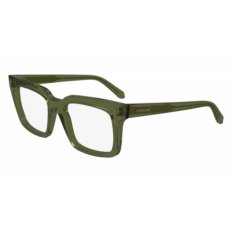 Eyeglasses FERRAGAMO SF 2993 320 Transparent Khaki Eyeglasses FERRAGAMO SF 2993 320 Transparent Khaki