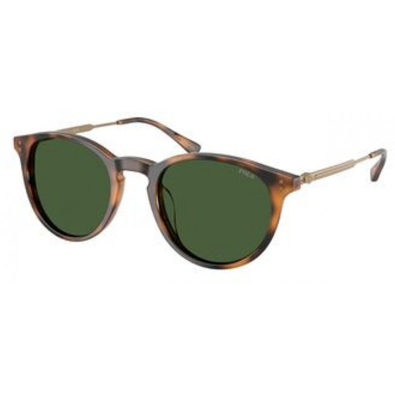 Sunglasses Polo PH 4239 U 500371 Shiny Red Havana / Dark Green Polyamide Standard 50mm