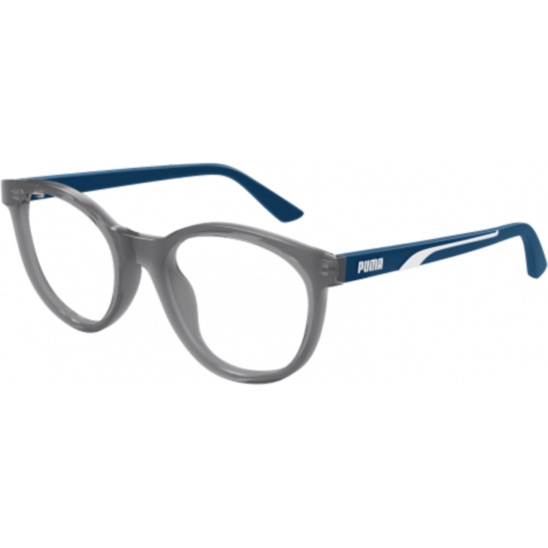 Eyeglasses Puma PJ 0078 O- 002 Grey / Transparent Blue 48mm