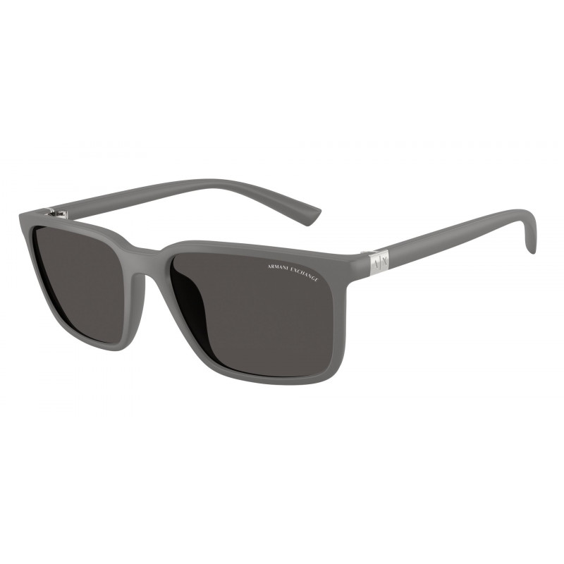 Sunglasses Armani Exchange AX 4172 SU 841187 Matte Grey / Dark Policarbonate Standard 57mm