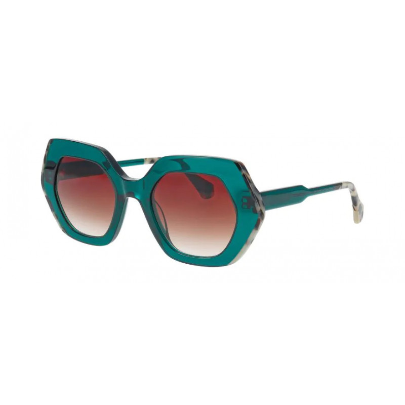 Sunglasses WOOW SUPER WEST 1127 Green 51mm