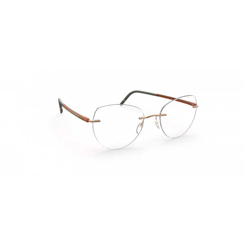Eyeglasses Silhouette The Wave Chassis Rimless 5567 7530 Mango Spoom Eyeglasses Silhouette The Wave Chassis Rimless 5567 7530 Mango Spoom
