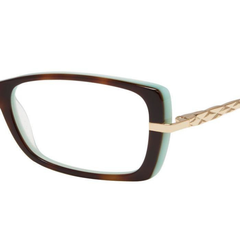 Eyeglasses Liz Claiborne L 659 GHG Havana Azure Eyeglasses Liz Claiborne L 659 GHG Havana Azure