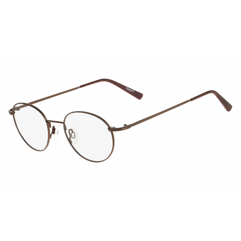 Eyeglasses FLEXON EDISON 600 N 210 Brown 47mm